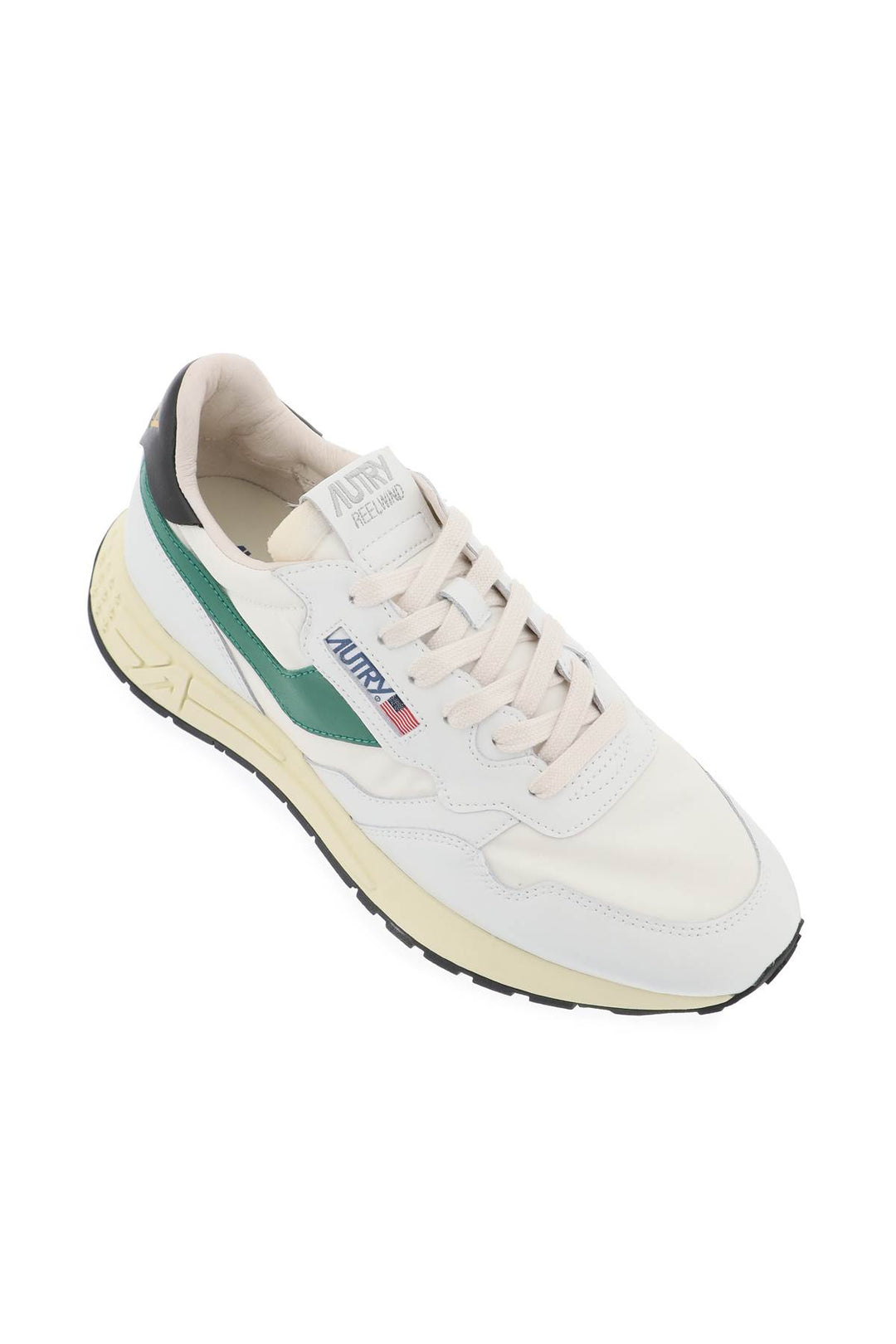 Sneakers Reelwind Low In Nylon E Pelle