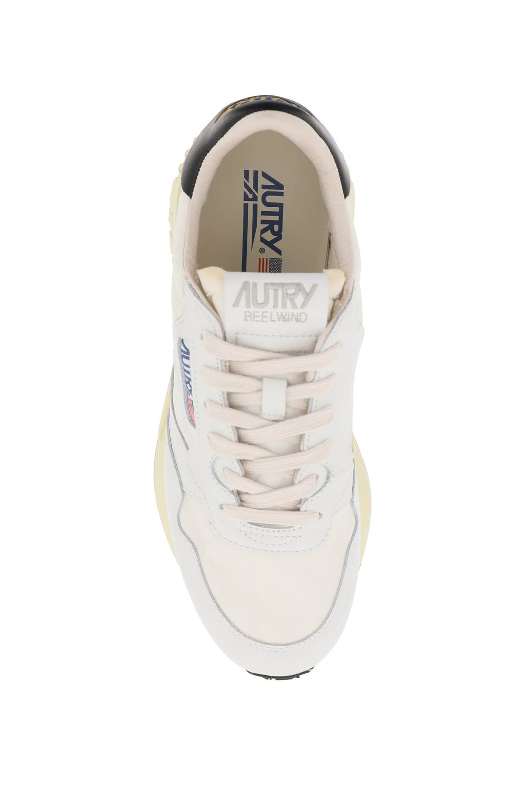 Sneakers Reelwind Low In Nylon E Pelle