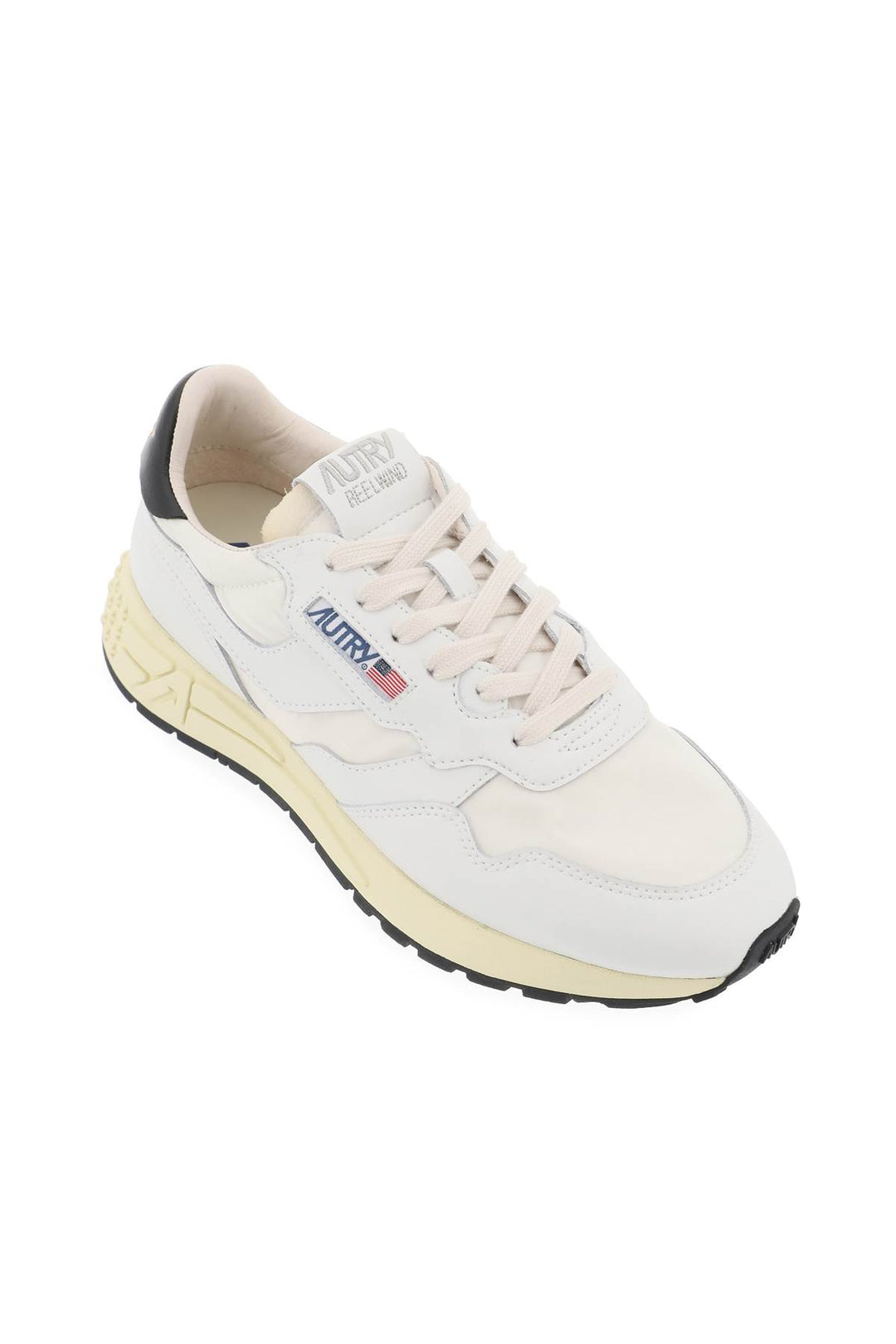 Sneakers Reelwind Low In Nylon E Pelle