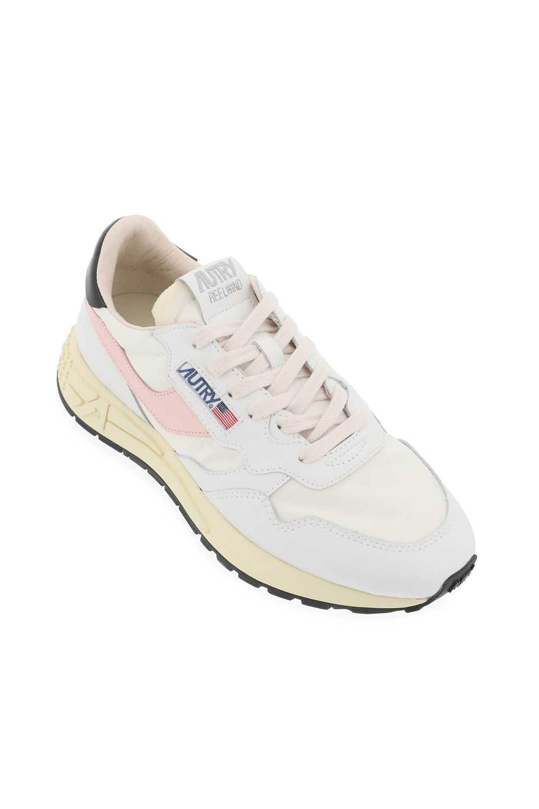 Sneakers Reelwind Low In Nylon E Pelle