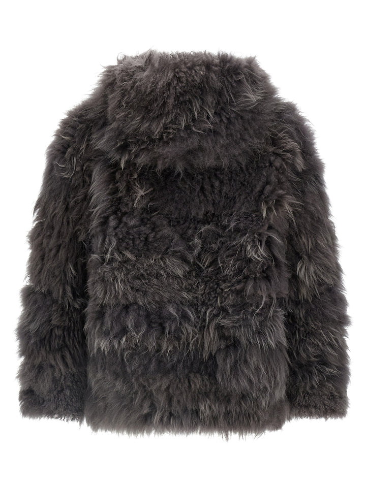 Simonetta Ravizza Flen Fur - Gray | 32317d6271f4f33d812e64a8fa8e1c85220f92b3
