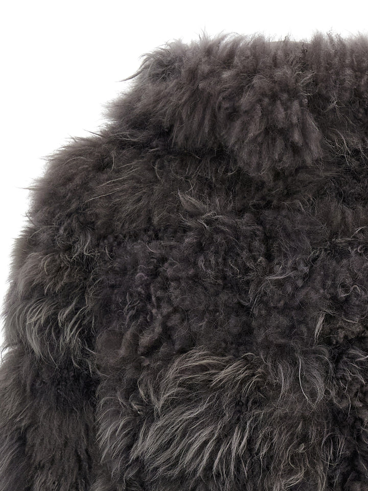Simonetta Ravizza Flen Fur - Gray | 27adb5b0d94496a423d25313eb373c70829e4338