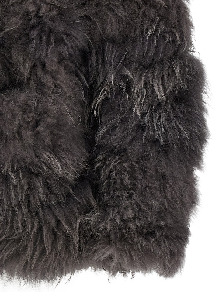 Simonetta Ravizza Flen Fur - Gray | 91ad41978d374d08efbb448857226cf65a4e70b6