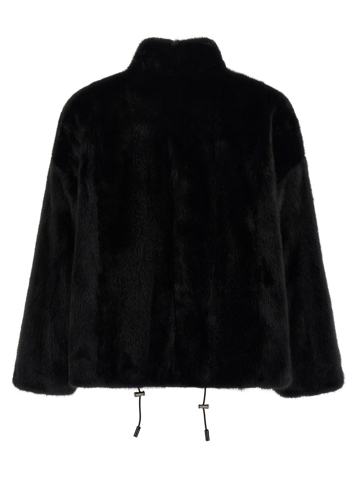 Simonetta Ravizza Urra Fur - Black | 97c5381ad9d75f644605d5fe327071ee1b512bff