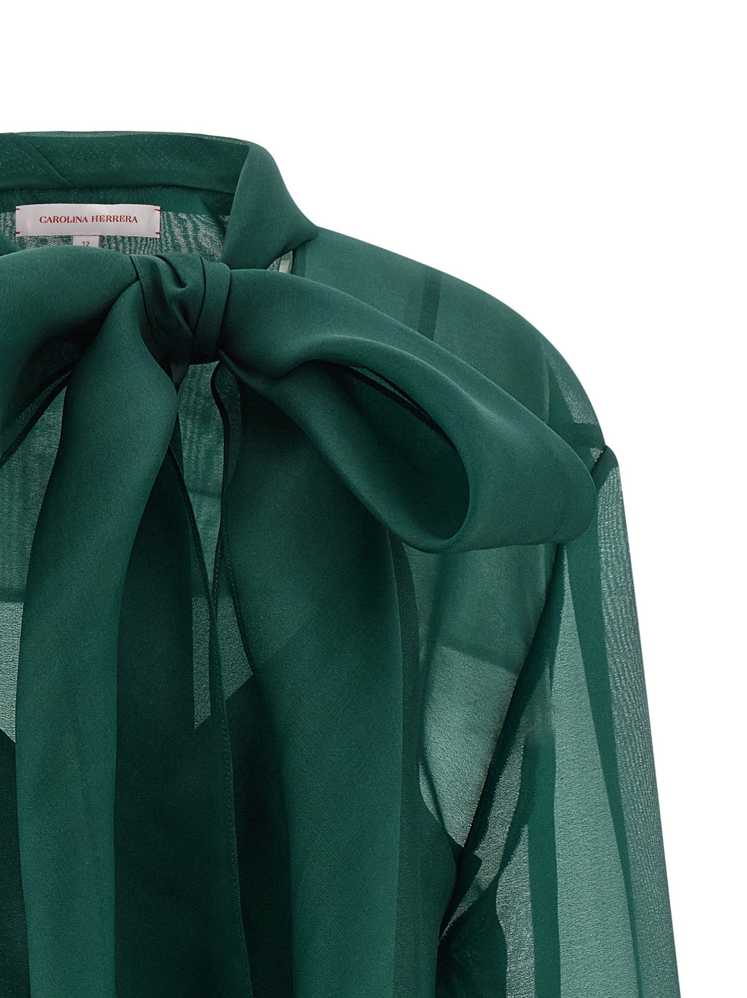 Carolina Herrera Organza Blouse Shirt and Blouse - Green | 9eff485cd014fc4a7e4cc8eea232e4d9dc87ea2e