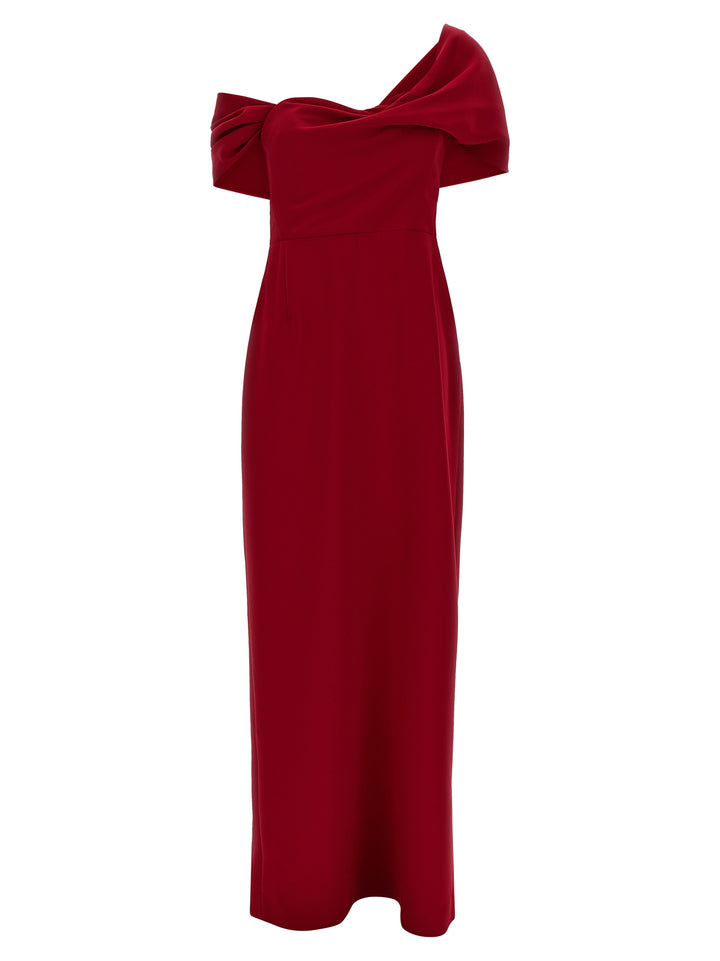 Carolina Herrera Column Dress Dresses - Red | 9052fbe450f1ed7e2fb814ca92524689f71f71dc