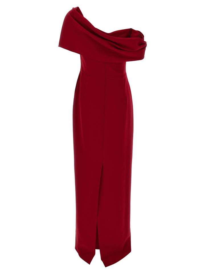 Carolina Herrera Column Dress Dresses - Red | 4ea65ab2478262592d618214f8d00e6781f87a00
