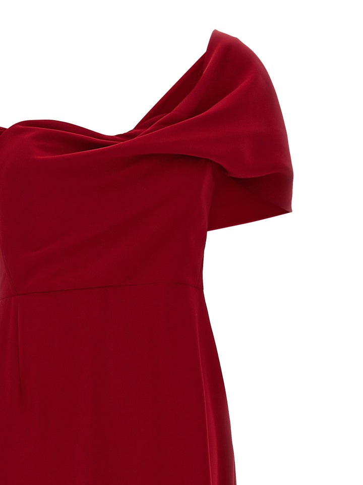 Carolina Herrera Column Dress Dresses - Red | ad99993a871b48f042495bbd77fe03c953e80d36