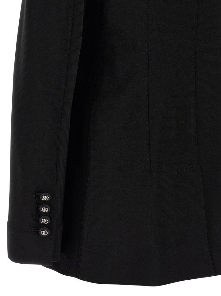 Dolce & Gabbana Turlington - Collezione Dna BlazerS - Black | 8c4be99c187dc203edcb86b73b95bc1e5eac75b4