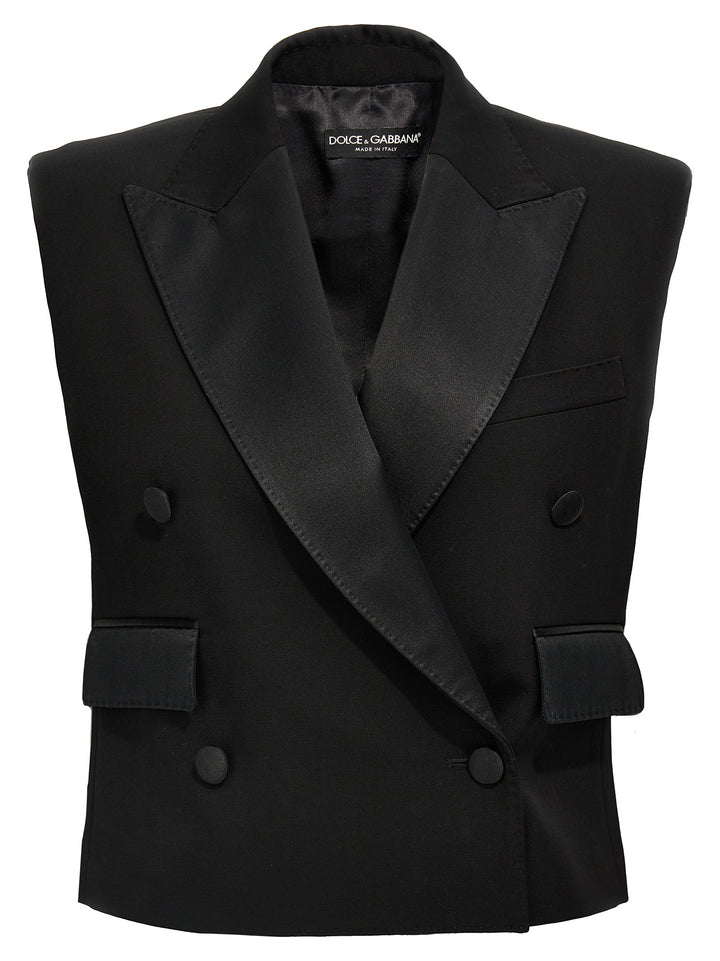 Tuxedo Gilet Black