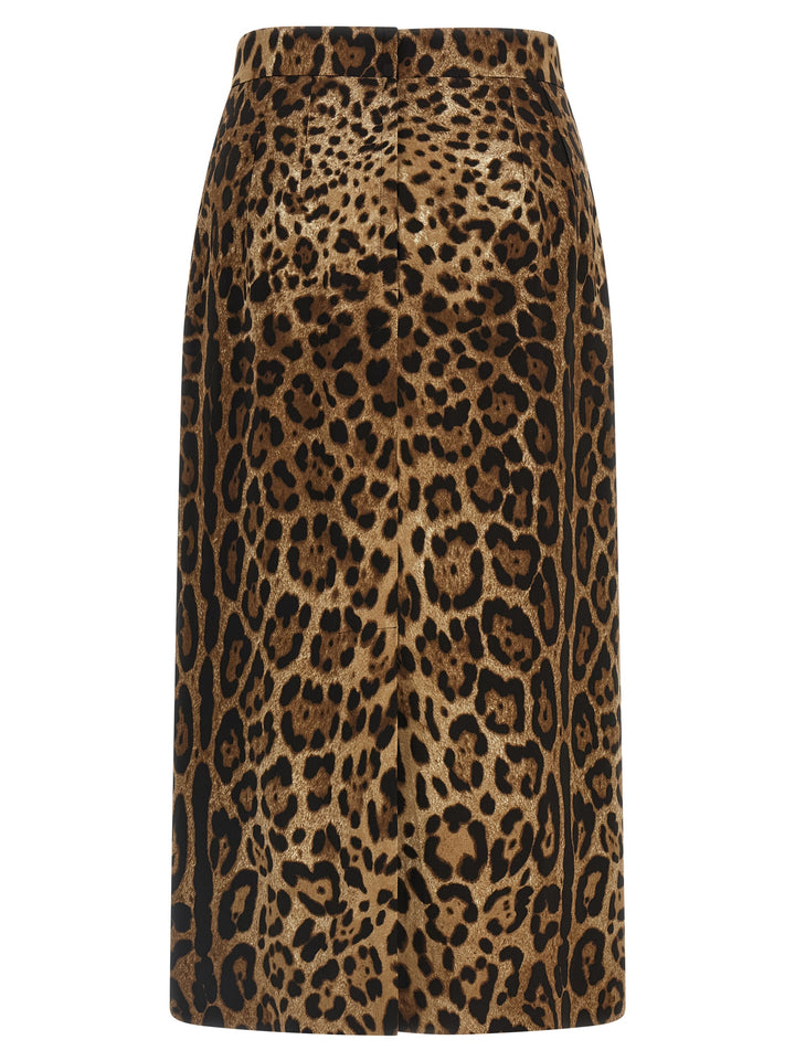 Dolce & Gabbana Leo Skirts - Brown | 0040b6bba1b125d306237b97deee86e114b3fd58