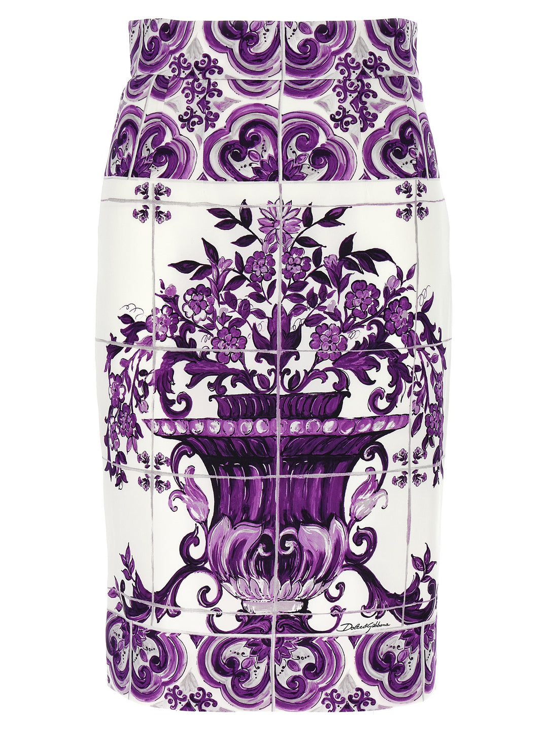 Dolce & Gabbana Maiolica Skirts - Purple | a65b053966bfd0c3f55381b9145134d1d71d1cfb