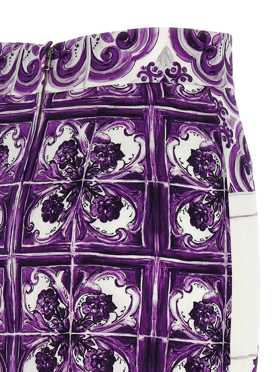 Dolce & Gabbana Maiolica Skirts - Purple | 0334e636293782e20c71aeacb97ad78a0d538b57