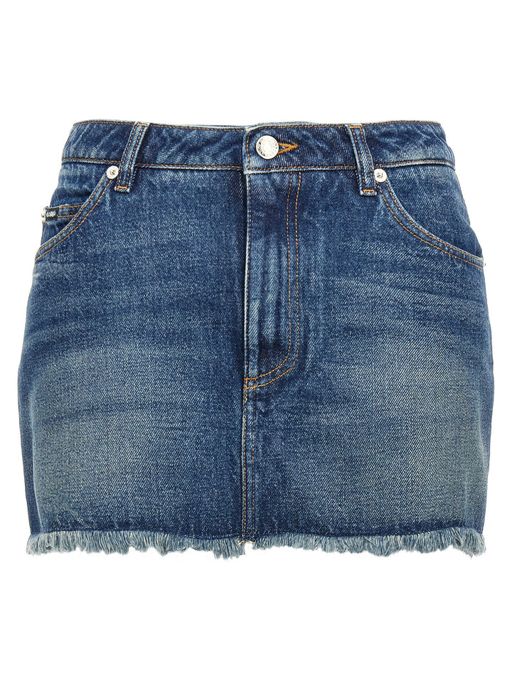 Dolce & Gabbana Denim Mini Skirt Skirts - Blue | b42129631b30f7819c6d7f66b181150b85277ccc