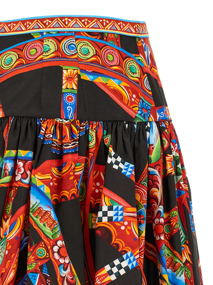Dolce & Gabbana Carretto Skirts - Multicolor | 136bb5ae32d4ce34d1494995e490a2c21039247c
