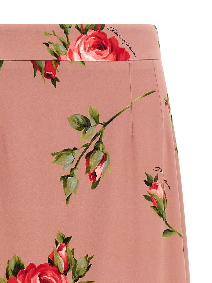 Dolce & Gabbana Bouquet Rose Skirts - Pink | 2fe9218879591c7f93b20a113a3b332e4f81c29d