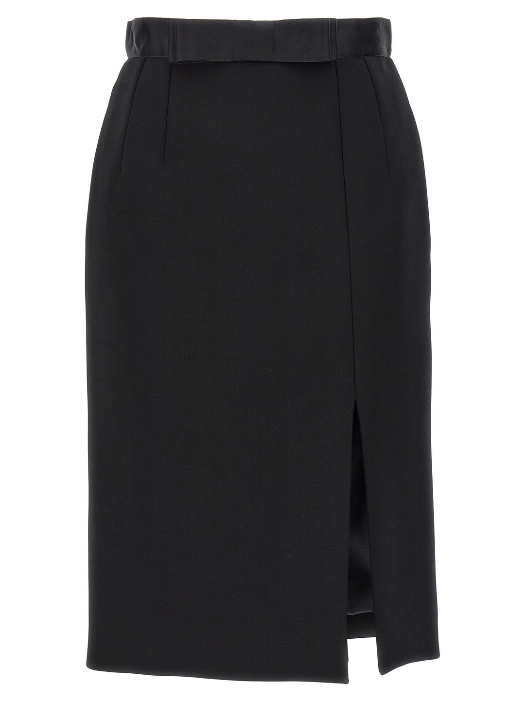 Dolce & Gabbana Wool Pencil Skirt Skirts - Black | f9b3eb409e917a07cd7a6a2dbb18c48511752e73