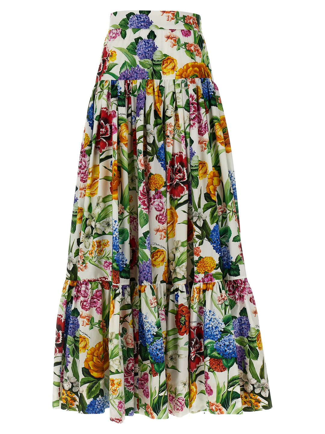 Floral Flounces Skirt Skirts Multicolor