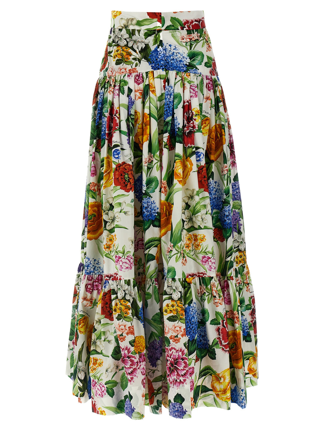 Floral Flounces Skirt Skirts Multicolor