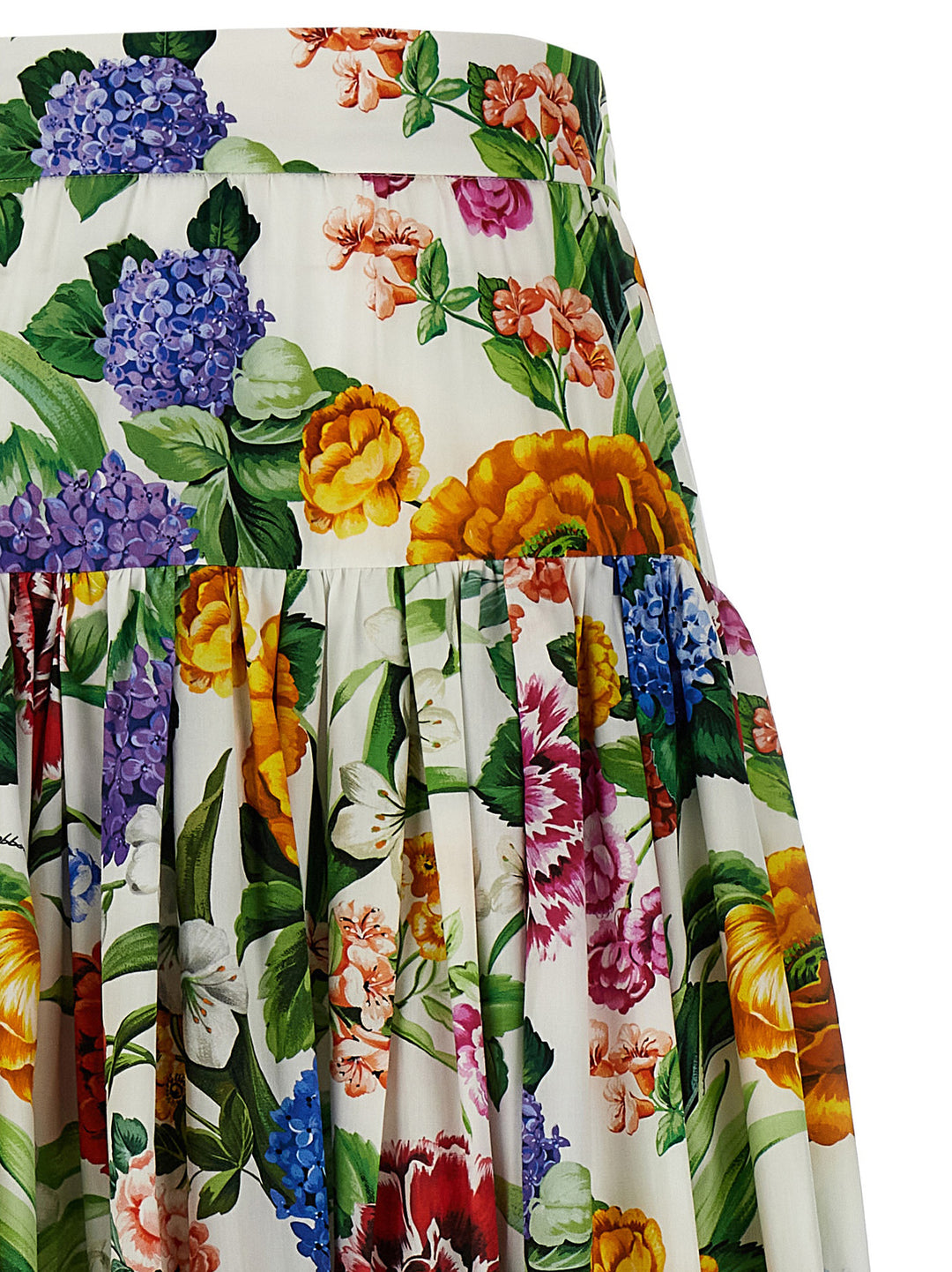 Floral Flounces Skirt Skirts Multicolor