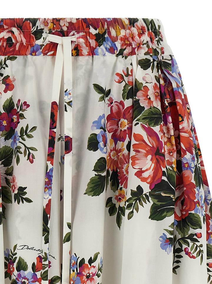 Dolce & Gabbana Mazzo Di Fiori Skirts - White | 7e02c07af38d3be850c5b670f6a9cd6a9404bccc