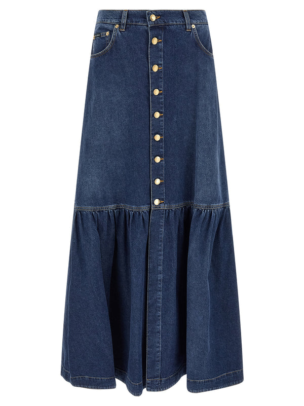 Denim Skirt Skirts Blue