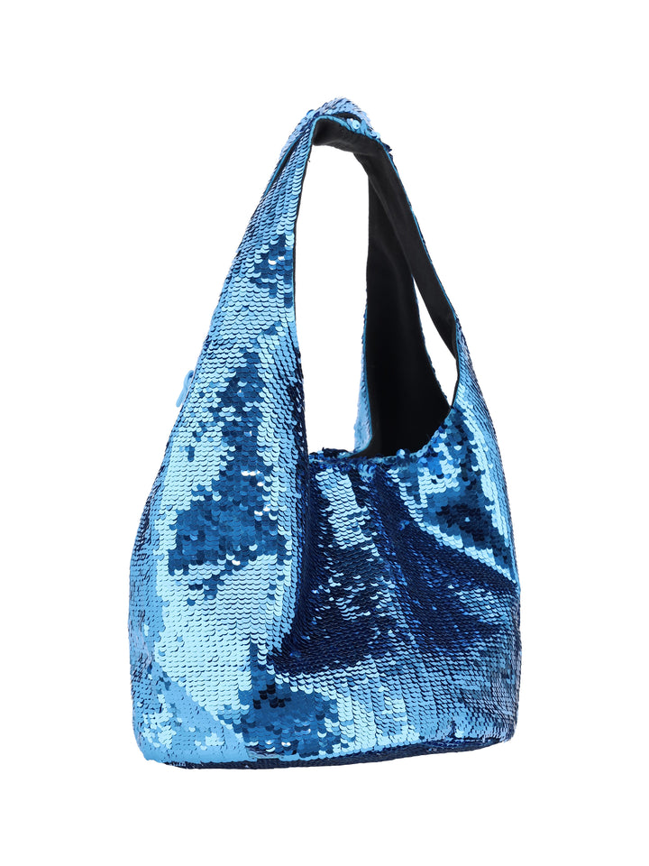 MINI SEQUIN SHOPPER BAG