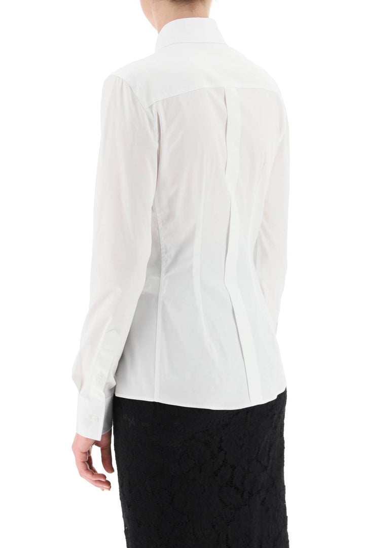 Slim Fit Stretch Poplin Shirt