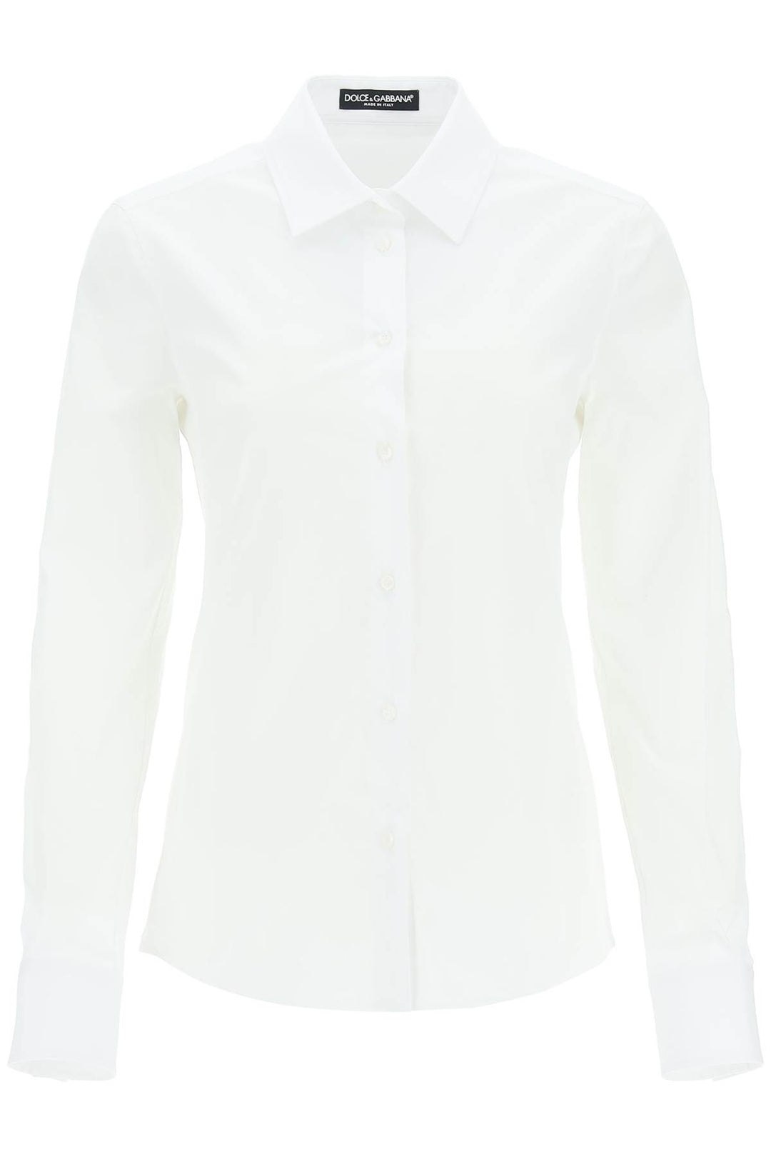 Slim Fit Stretch Poplin Shirt