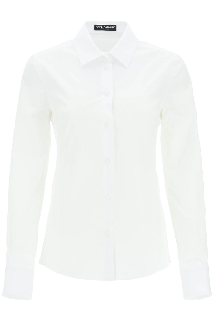 Slim Fit Stretch Poplin Shirt