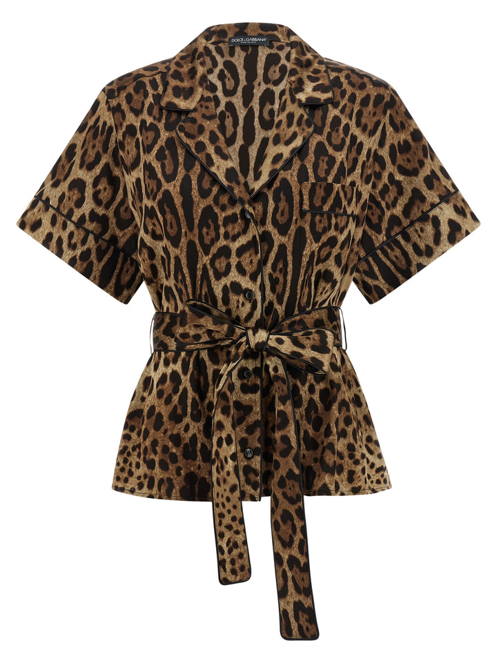 Dolce & Gabbana Leopard Shirt Shirt and Blouse - Brown | b0665ef1bc81070b4c21f184b6fb170613d2780f