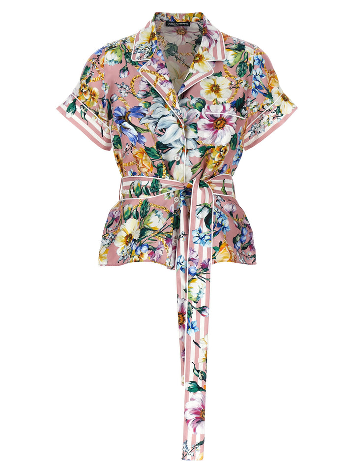 Floral Shirt Shirt, Blouse Multicolor