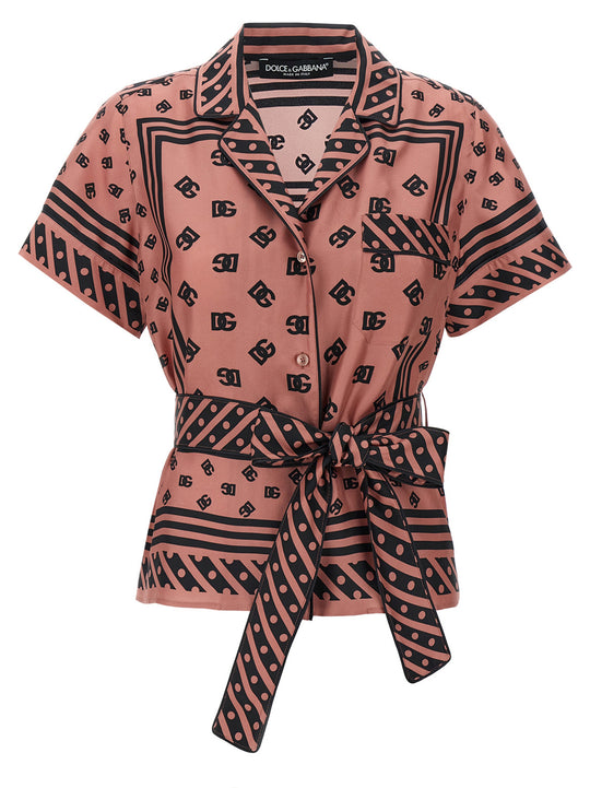 Silk Shirt Shirt And Blouse Pink