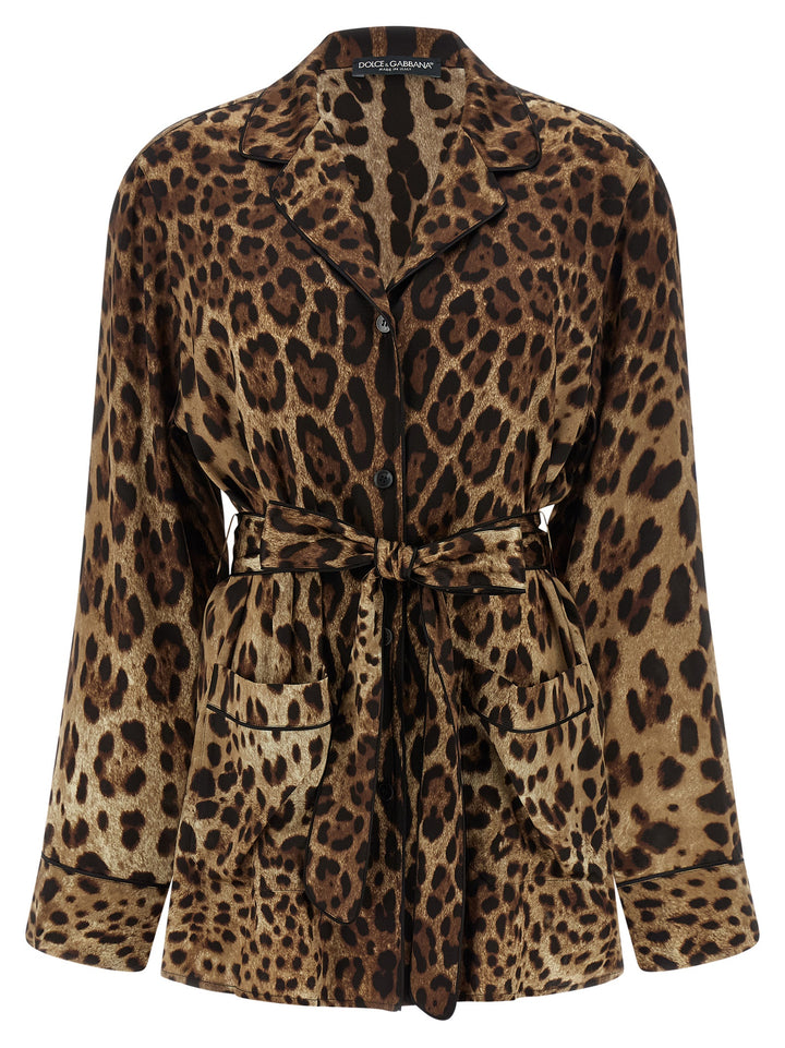 Dolce & Gabbana Leopardo Shirt and Blouse - Brown | 506bf555e642352426539f57e1542edb521c9727