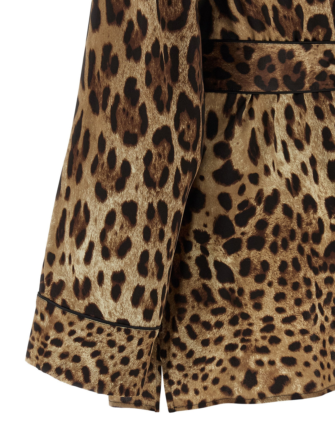 Dolce & Gabbana Leopardo Shirt and Blouse - Brown | 147c4245e19b7bd1fcc4cacd5204441c5fc3e905