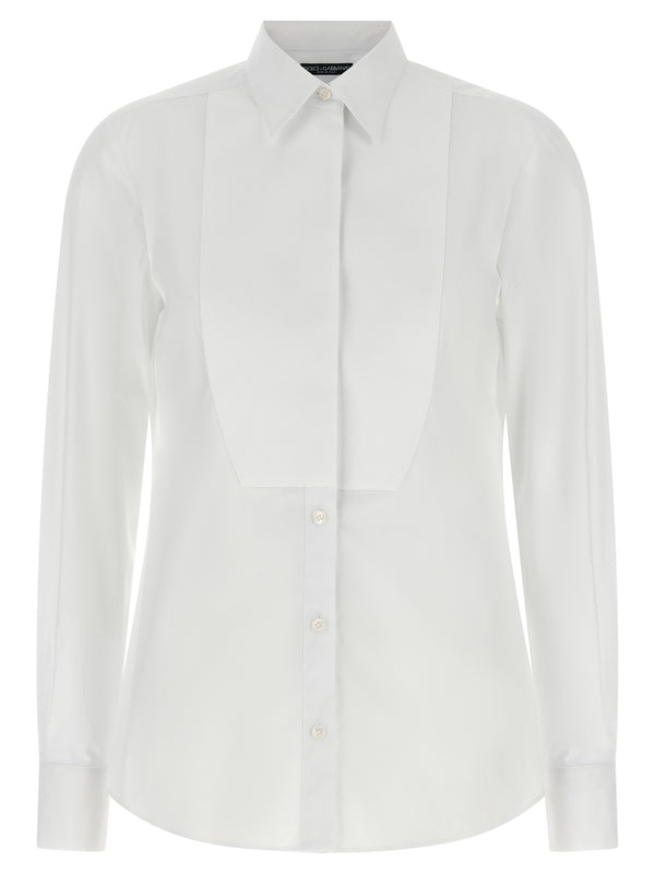 Tuxedo Shirt Shirt And Blouse White