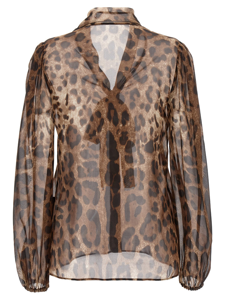 Dolce & Gabbana Animal Shirt Shirt and Blouse - Multicolor | 1e99bbe4a8811c11d0f8d065cf09f266b86310d5