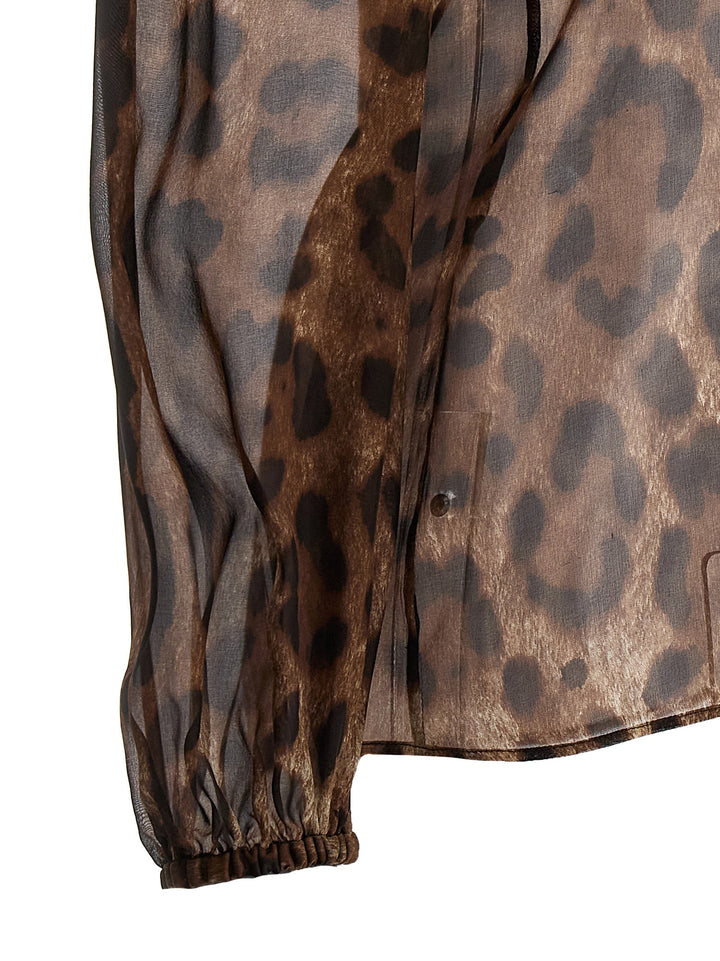 Dolce & Gabbana Animal Shirt Shirt and Blouse - Multicolor | a1512f6d13f656b87214b743d3b6a4fae8717d8a
