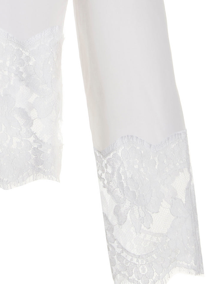 Dolce & Gabbana Lace Shirt Shirt and Blouse - White | b69a2daae849aae0bb48c5cc26bf6e5385d933ee