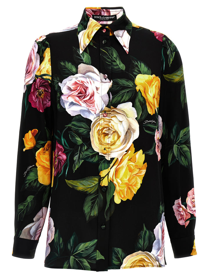 Floral Shirt Shirt, Blouse Multicolor