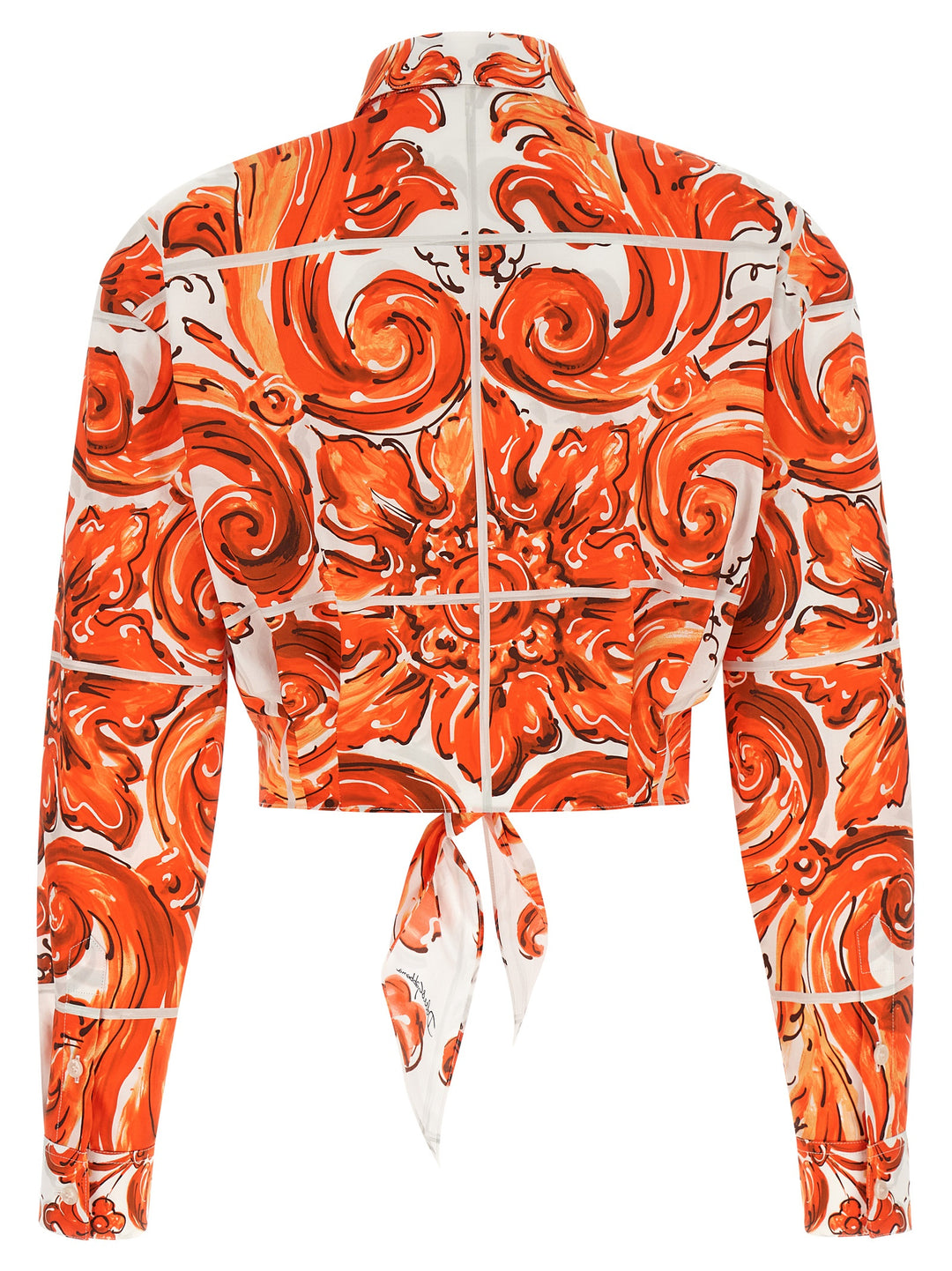 Dolce & Gabbana Maiolica Shirt and Blouse - Orange | 116e641c8a6e16df70c91444d445fe8a8d15e66c