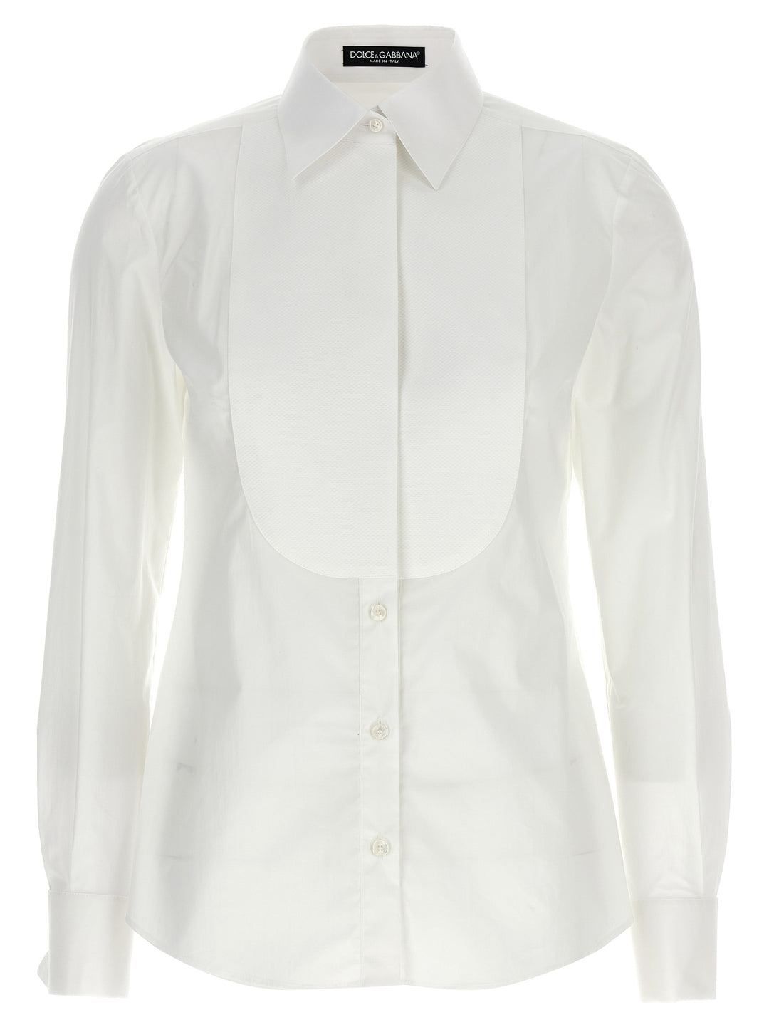 Tuxedo Shirt, Blouse White