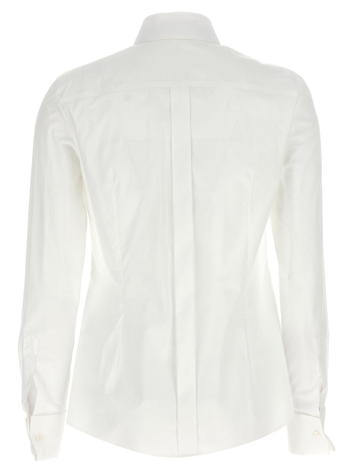 Tuxedo Shirt, Blouse White