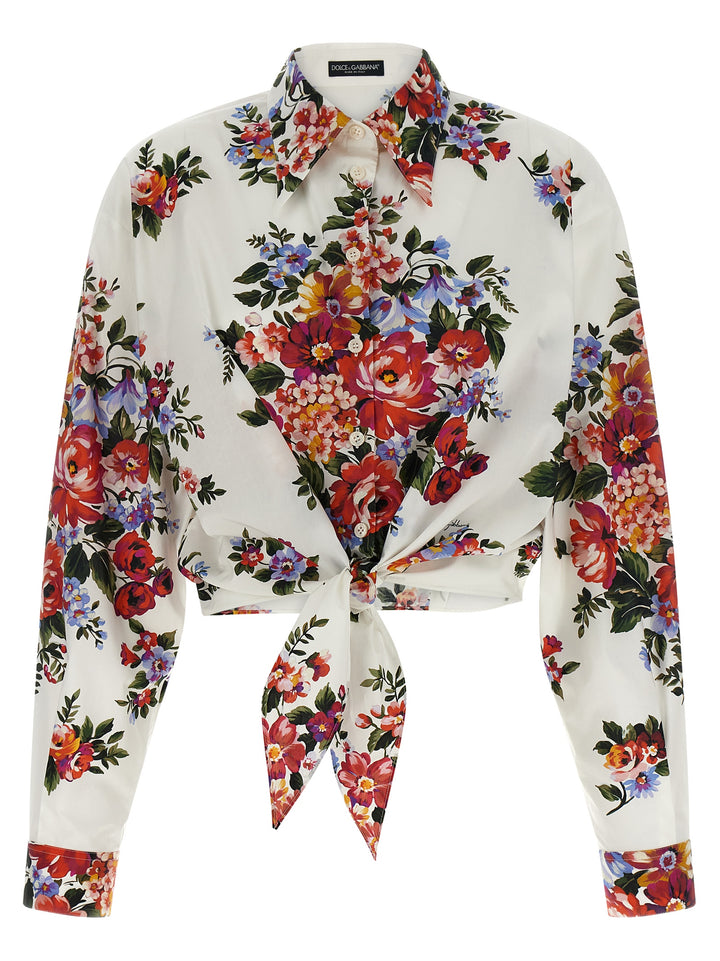 Dolce & Gabbana Mazzo Di Fiori Shirt and Blouse - White | 5bf5a543b901fd53fec088b6f0a4c95ee2f9a0bd
