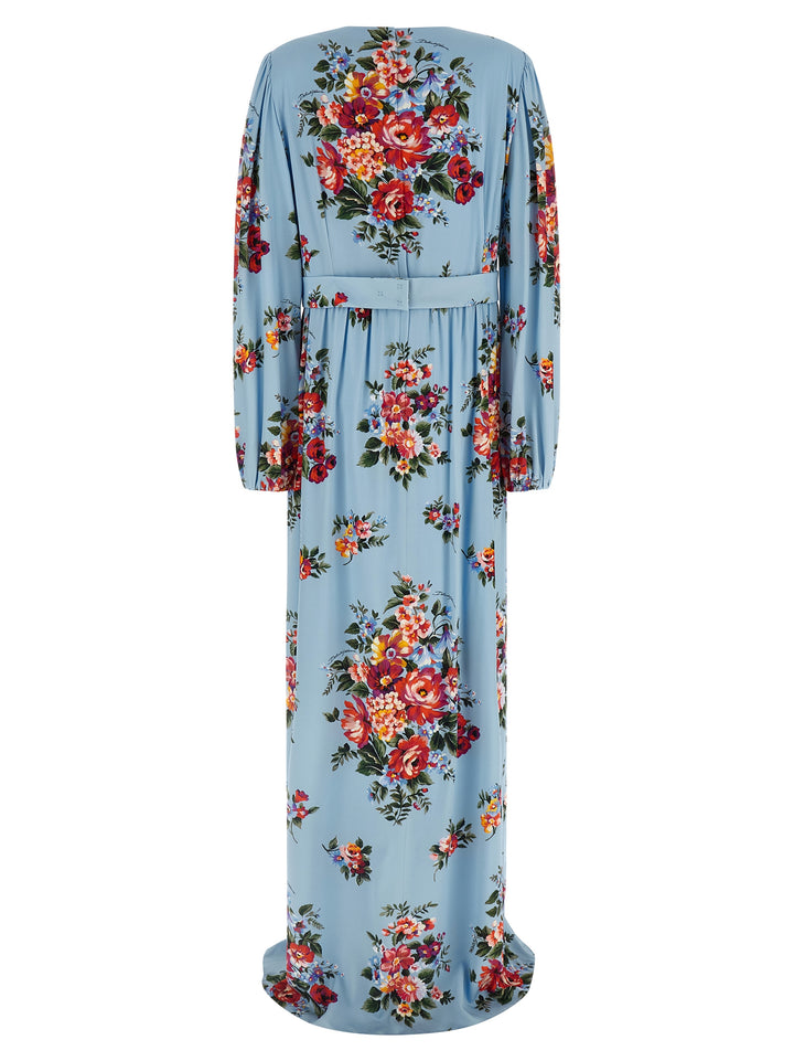 Dolce & Gabbana Mazzo Di Fiori Dresses - Light Blue | 81173b4e091c2b45f200b1a8b43adf9000ca3f36