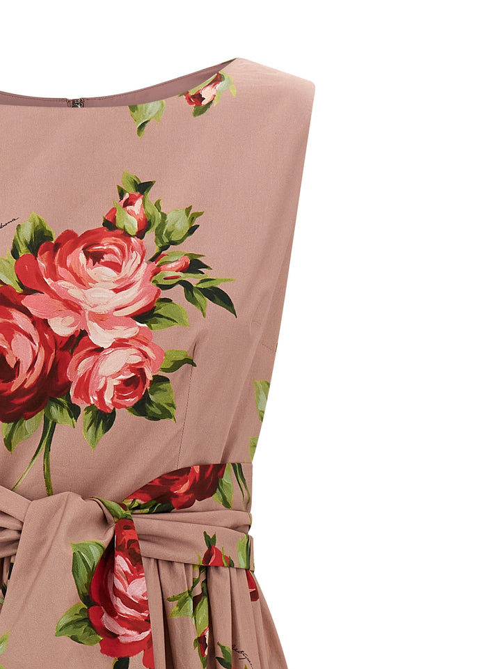 Dolce & Gabbana Bouquet Rose Dresses - Pink | 4b09b77b8282cf6f59f902d28aec305217637125
