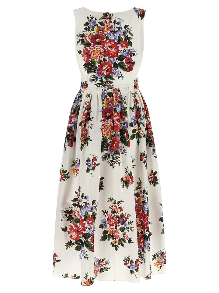 Dolce & Gabbana Bouquet Di Fiori Dresses - White | 38a2a8befa528377358a066eda38ea7e2f97ee35