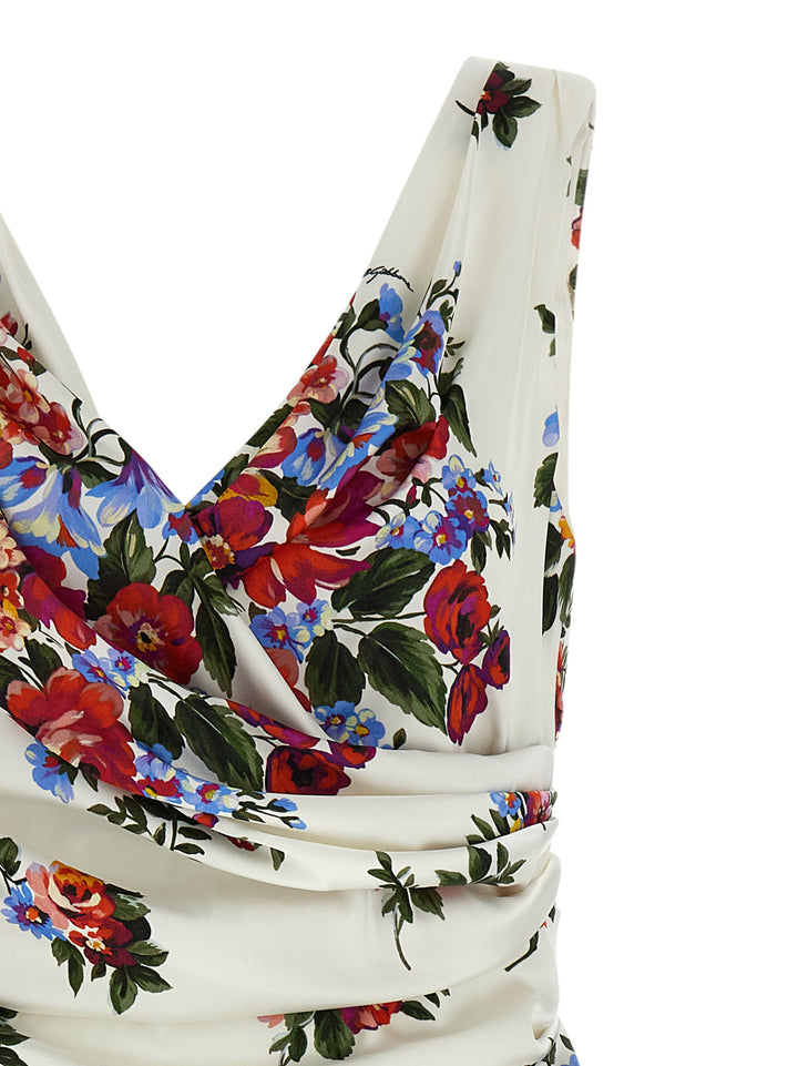 Dolce & Gabbana Mazzo Di Fiori Dresses - White | 6b3d113ea09282c7cddf50c445e590becefeaf4c