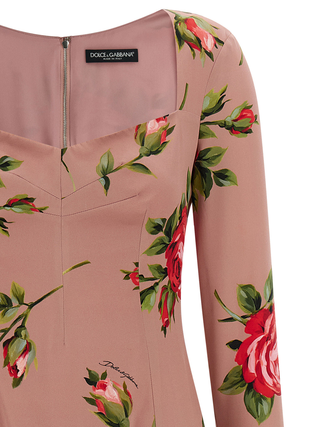 Dolce & Gabbana Bouquet Rose Dresses - Pink | 5e489ec23b192fd2c13c87b7154da51e612932be