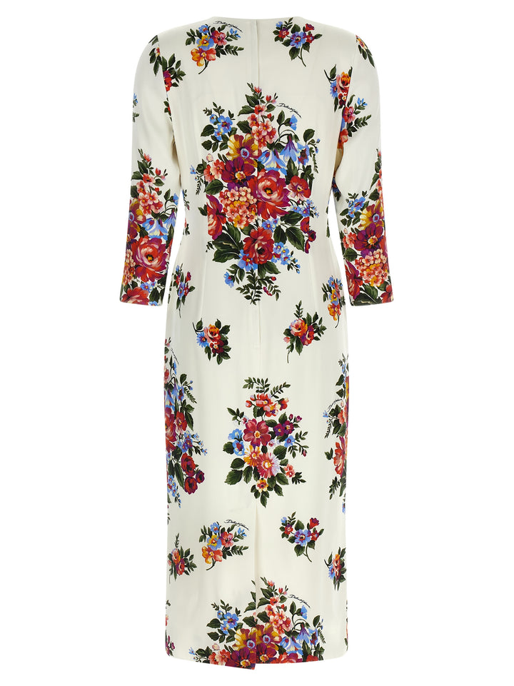 Dolce & Gabbana Mazzo Di Fiori Dresses - White | 2e2fef1cc1899266ed29751edb05a0650d4f0818